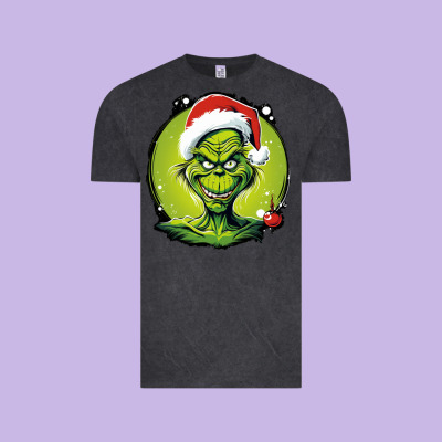 Grinch Vintage Tee Designed By Unal Design