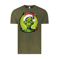 Vintage Olive Grinch Vintage Tee - Unal Design