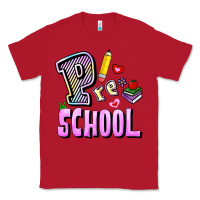 Red preschool Classic Tee - RanaPortraitStore