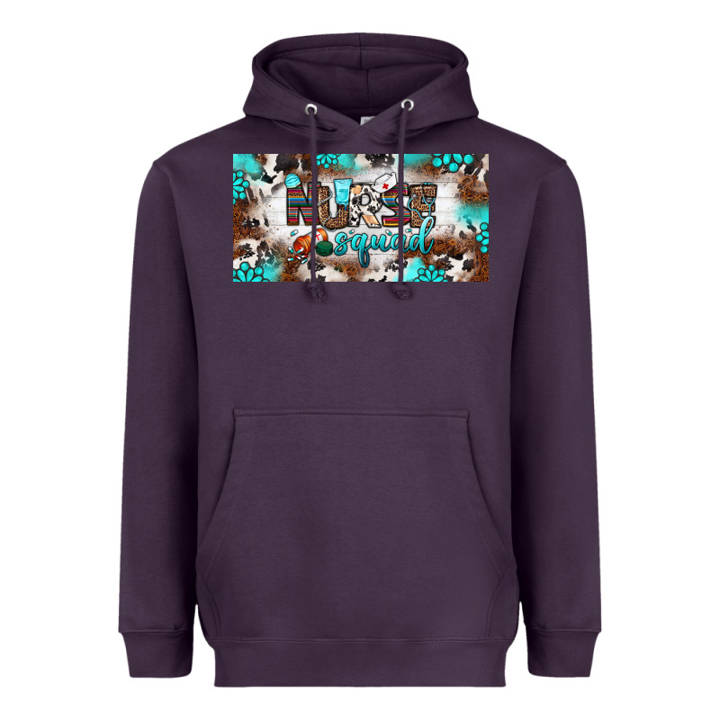 Nurse Squad License Plate Heavyweight Hoodie by BundleAndBundleShop | Teevron