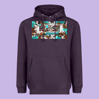 Nurse Squad License Plate Heavyweight Hoodie Designed By Bundleandbundleshop