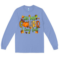 Colony Blue oh my gourd i love fall Long Sleeve Tee - Zillion Design Studio