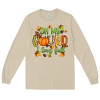 Mushroom oh my gourd i love fall Long Sleeve Tee - Zillion Design Studio
