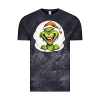 Cloud Black Grinch Vintage Tee - Unal Design