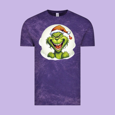 Grinch Vintage Tee Designed By Unal Design