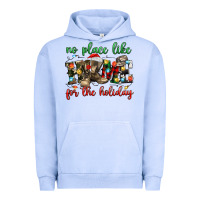 Pigment Grape Ice no place like for the holiday Urban Hoodie - MaliasSmallBusiness