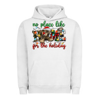 Pigment Lunar Rock no place like for the holiday Urban Hoodie - MaliasSmallBusiness