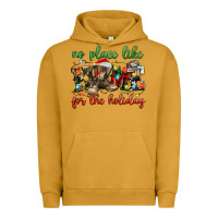 Pigment Peanut Butter no place like for the holiday Urban Hoodie - MaliasSmallBusiness