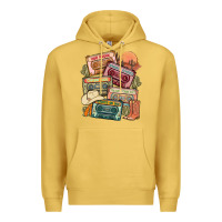 Antique Gold country cassette tapes Premium Hoodie - MaliasSmallBusiness