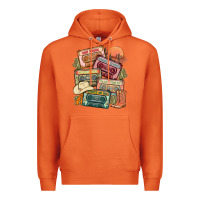 Carrot country cassette tapes Premium Hoodie - MaliasSmallBusiness