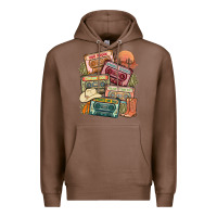 Chestnut country cassette tapes Premium Hoodie - MaliasSmallBusiness