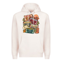 Pale Pink country cassette tapes Premium Hoodie - MaliasSmallBusiness