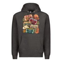 Smoke country cassette tapes Premium Hoodie - MaliasSmallBusiness