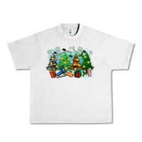 Lunar Rock christmas trees with hockey Urban Heavy Tee - Zillion Design Studio