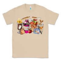 Mushroom Lunch Lady Coffee Cups Classic Tee - FaDigitalArtStudio