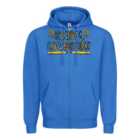 True Royal school counselor Zipper Hoodie - CowhideDigitalArt