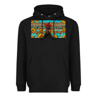 Black doberman with sunflowers license plate Heavyweight Hoodie - Artiststas