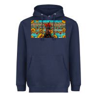Doberman With Sunflowers License Plate Heavyweight Hoodie | Teevron