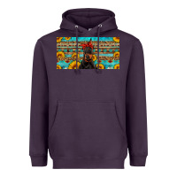 Plum doberman with sunflowers license plate Heavyweight Hoodie - Artiststas