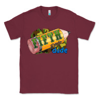 Burgundy fifth grade dude Classic Tee - RanaPortraitStore