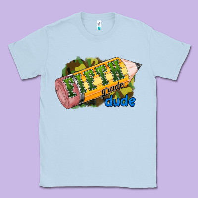Fifth Grade Dude Classic Tee Designed By Ranaportraitstore