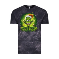 Cloud Black Grinch Vintage Tee - Unal Design