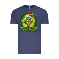 Vintage Denim Grinch Vintage Tee - Unal Design