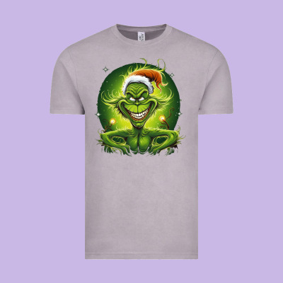 Grinch Vintage Tee Designed By Unal Design