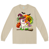 Mushroom halloween unicorn Long Sleeve Tee - Zillion Design Studio