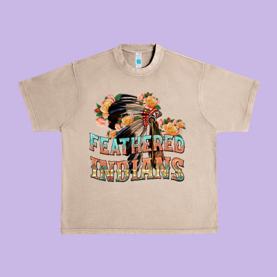 Urban Heavy Tee feathered indians