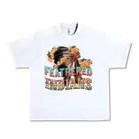 White feathered indians Urban Heavy Tee - texasbilliewilder