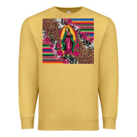 Antique Gold our lady of guadalupe serape background tumbler Premium Sweatshirt - Artiststas