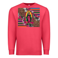 Cardinal our lady of guadalupe serape background tumbler Premium Sweatshirt - Artiststas