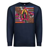 Navy our lady of guadalupe serape background tumbler Premium Sweatshirt - Artiststas