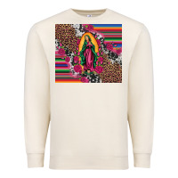 Sandshell our lady of guadalupe serape background tumbler Premium Sweatshirt - Artiststas