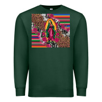Sports Green our lady of guadalupe serape background tumbler Premium Sweatshirt - Artiststas