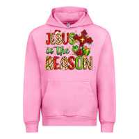 Fuchsia Pink jesus is the reason Urban Hoodie - MaliasSmallBusiness