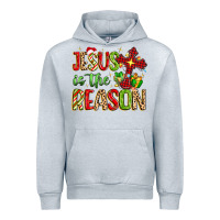 Heather Grey jesus is the reason Urban Hoodie - MaliasSmallBusiness