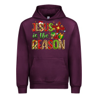 Mauve Wine jesus is the reason Urban Hoodie - MaliasSmallBusiness