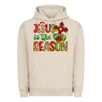 Pigment French Oak jesus is the reason Urban Hoodie - MaliasSmallBusiness
