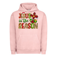Pigment Salmon jesus is the reason Urban Hoodie - MaliasSmallBusiness