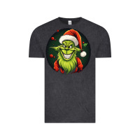 Vintage Black Grinch Vintage Tee - Unal Design