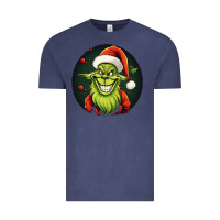 Vintage Denim Grinch Vintage Tee - Unal Design