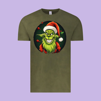 Grinch Vintage Tee Designed By Unal Design
