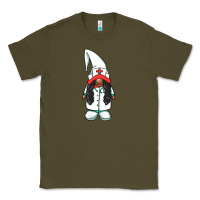 Army Green african american nurse gnome Classic Tee - BarkalooDesign