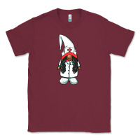 Burgundy african american nurse gnome Classic Tee - BarkalooDesign