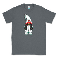 Charcoal Heather african american nurse gnome Classic Tee - BarkalooDesign