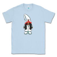 Dusty Blue african american nurse gnome Classic Tee - BarkalooDesign
