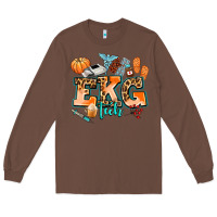 Chestnut ekg tech fall Long Sleeve Tee - AdoDesignShop