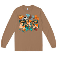 Toasted Coconut ekg tech fall Long Sleeve Tee - AdoDesignShop